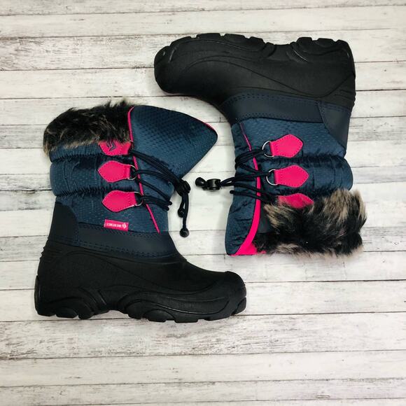 Girls snow boots size 34 - Picture 1 of 3